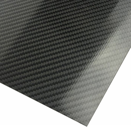 Twill Glossy Carbon Fiber Sheet